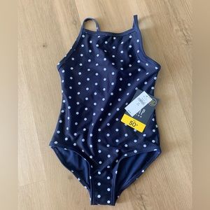 Little girls polka dot swim suit from GAP